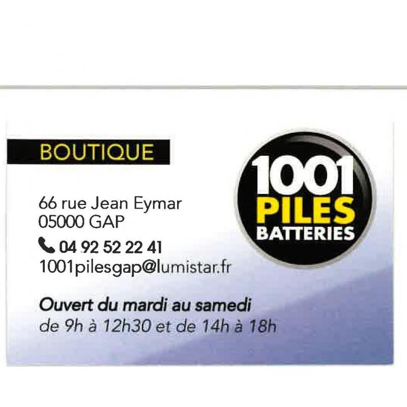 1001 piles batteries