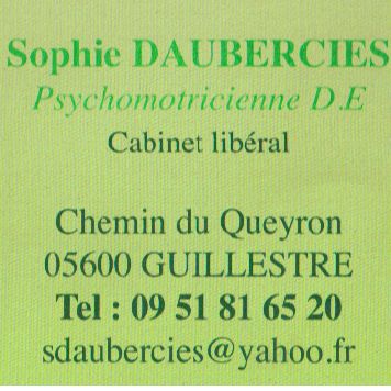 DAUBERCIES Sophie Psychomotricienne D.E DAUBERCIES Sophie Psychomotricienne D.E